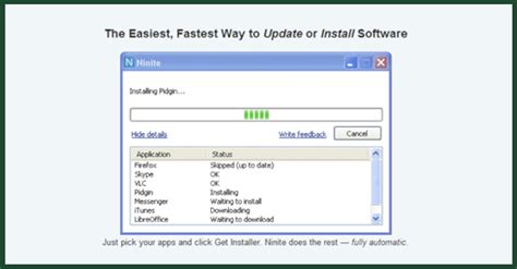 software packgestor|Ninite .